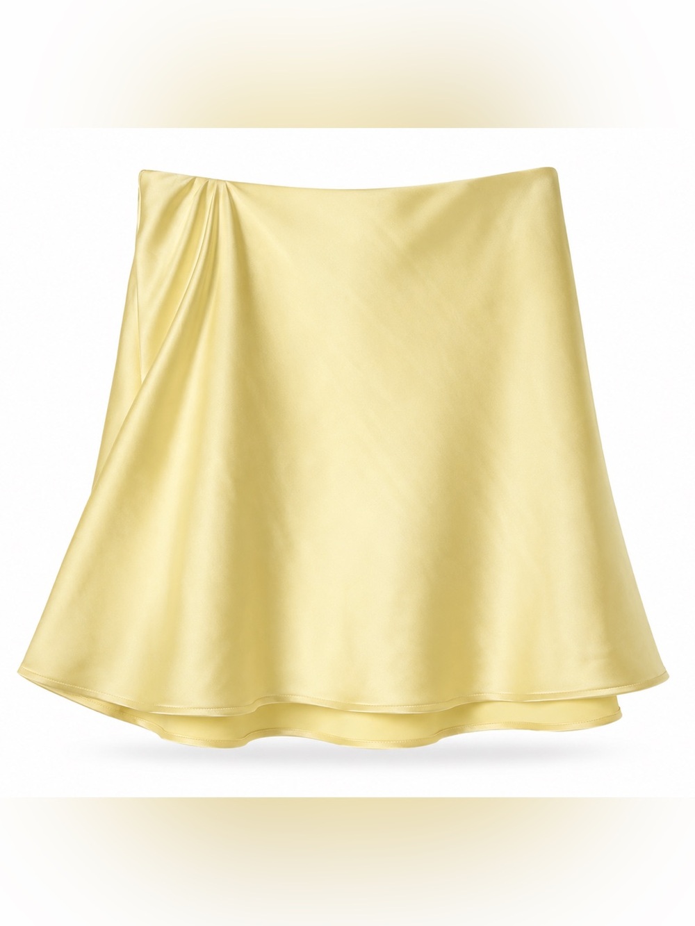 Yellow Slip Skirt